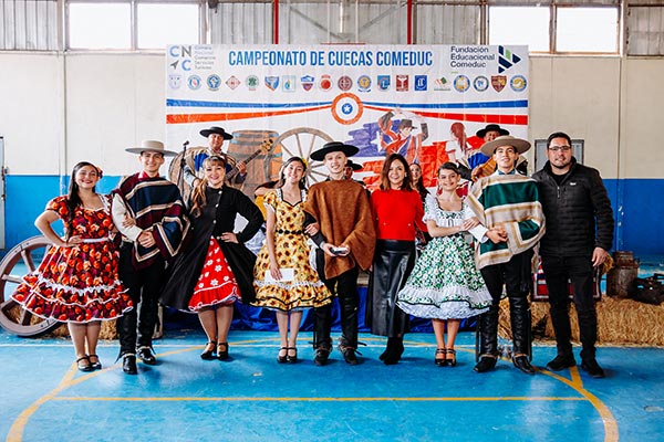 Fundación Educacional Comeduc celebró Campeonato de Cuecas